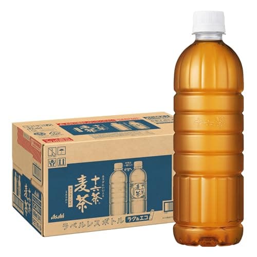 送料無料 アサヒ 十六茶 麦茶 660ml ×24本【1箱】 【まとめ買い】