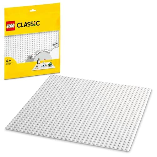 レゴ(LEGO) クラシック 基礎板(ホワイト) おもちゃ 玩具 誕生日 プレゼント ブロック 知育 男の子 女の子 子供 4歳 5歳 6歳 ご