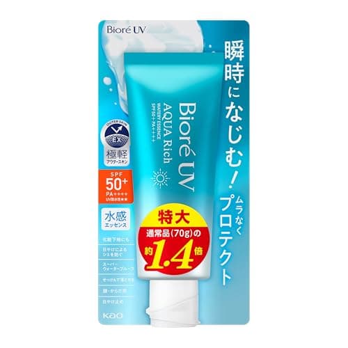 ビオレUV アクアリッチ ウォータリーエッセンス 100g 日焼け止め SPF50