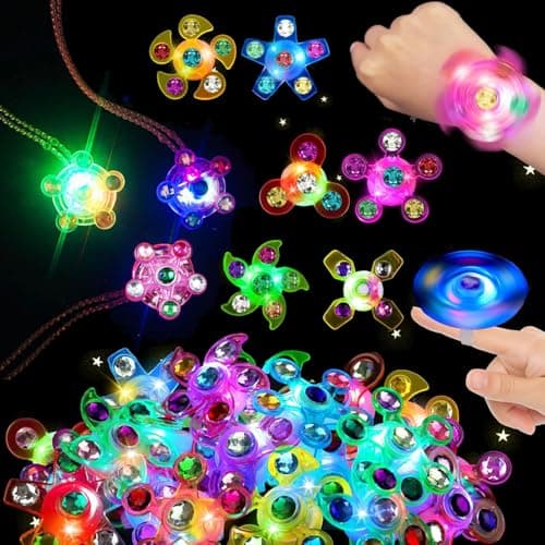 Light-Up Toys 36-Piece Set (Rings 12 + Bracelets 12 + Necklaces 12)