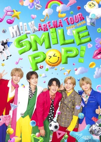 Victor Entertainment M!LK Arena Tour 2025-2026 “Smile Pop!” Standard Edition 2DVD