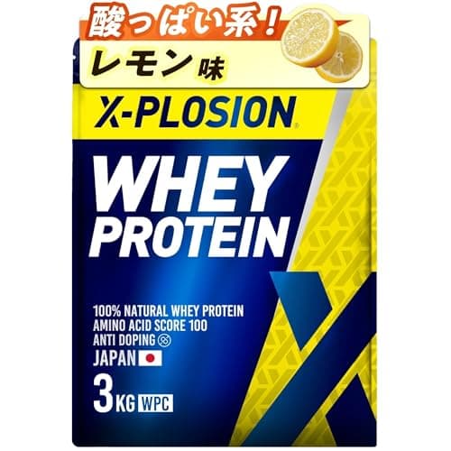 エクスプロージョン プロテイン 3kg ホエイプロテイン レモン味 WPC X-PLOSION 日本製造